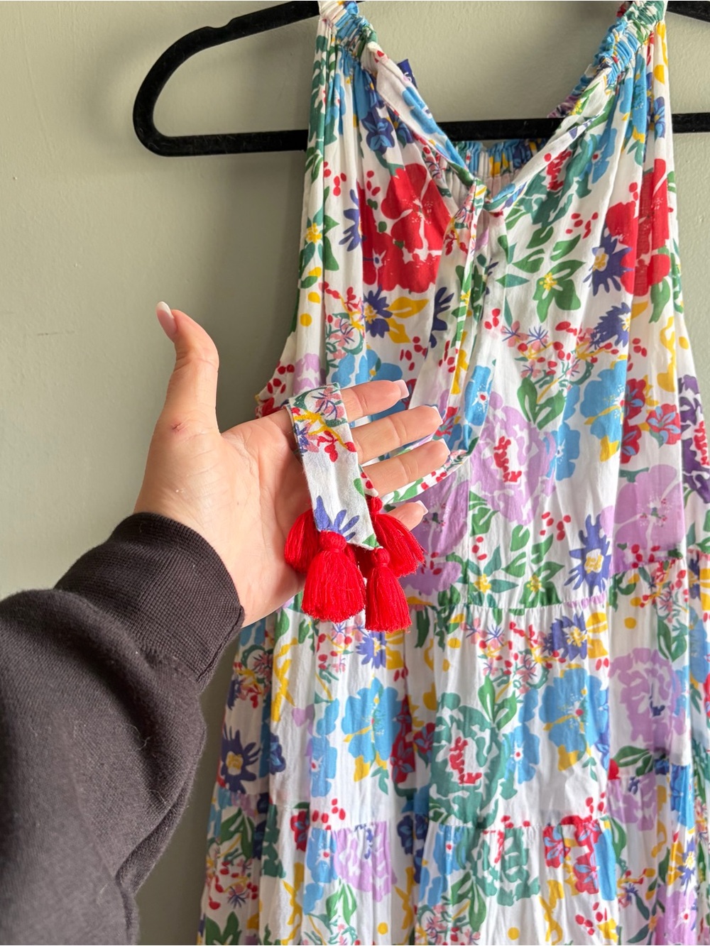 Ro's Garden Jasmin Maxi Floral Dress - Small - Picture 5 of 7